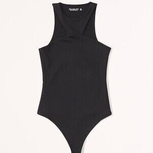 Seamless Fabric High-Neck Bodysuit